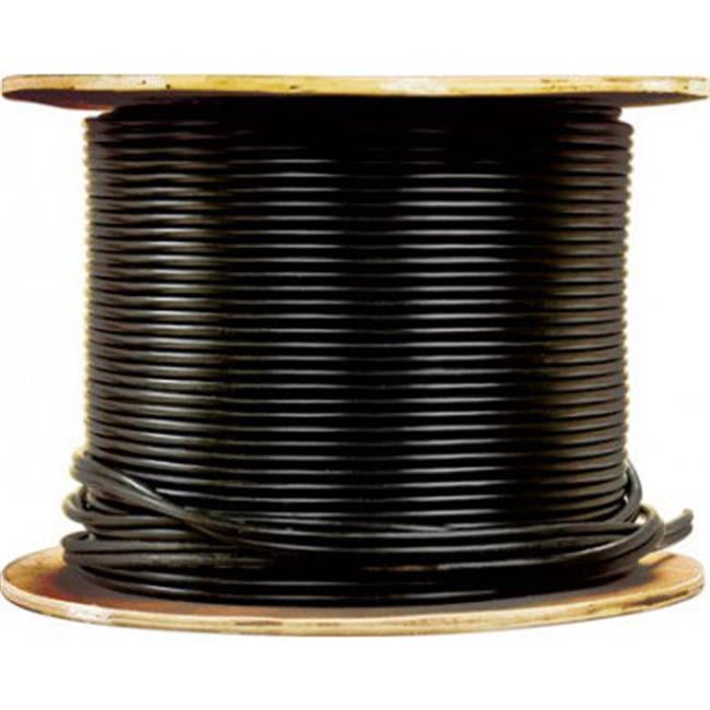 LVW-8 8-2 Gauge Low Voltage Wire - Black - 12 in.
