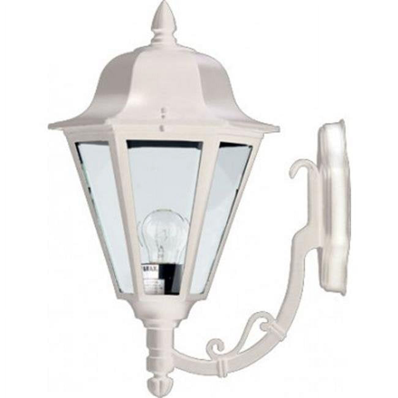 Picture of Dabmar Lighting GM134-W 13W & 120V S13-GU24 Daniella Wall Light Fixture with Clear Glass - White