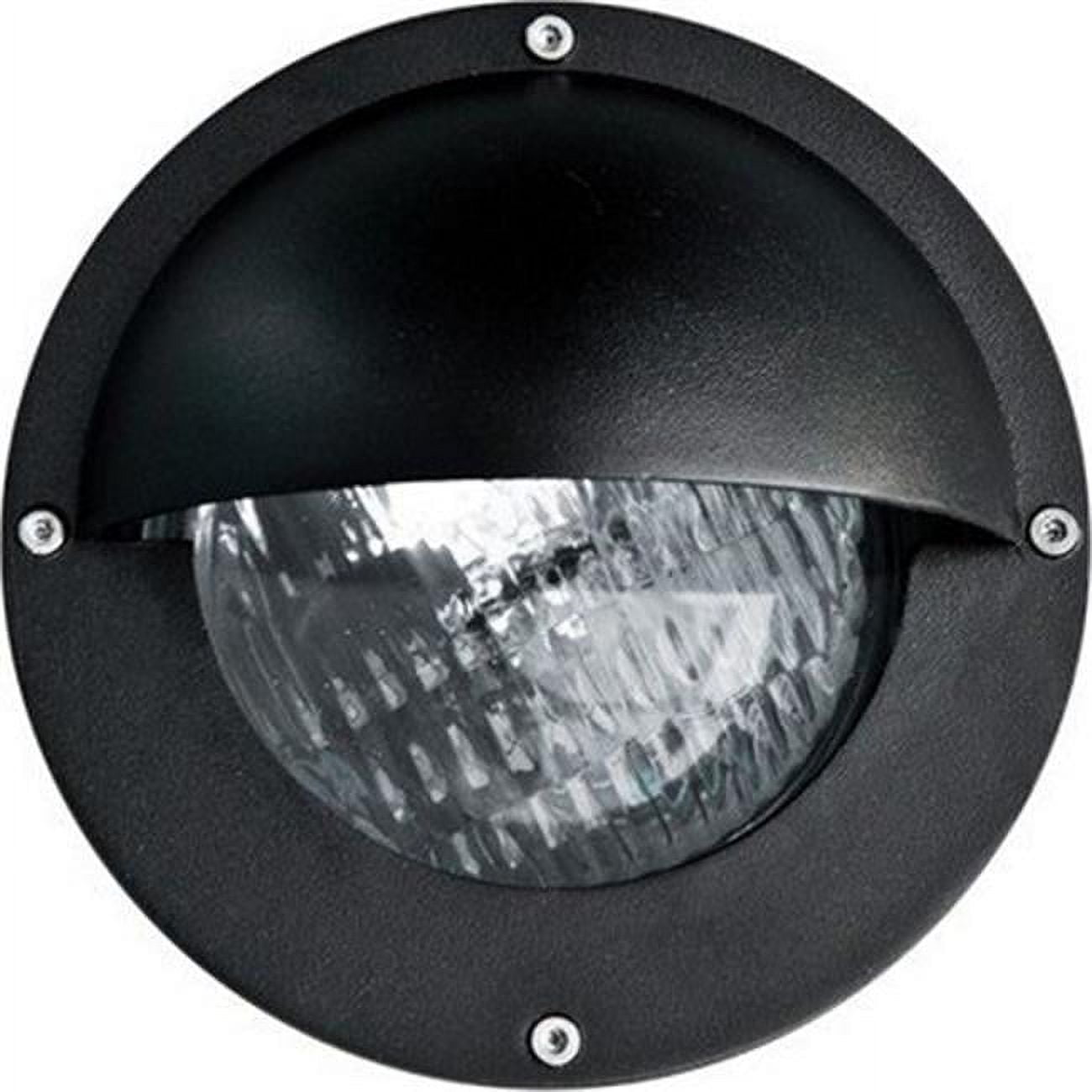Picture of Dabmar Lighting LV-LED609-B 4W & 12V PAR36-LED 60 LEDs Round Hooded Step Light - Black