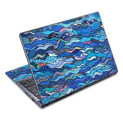 Picture of Allison Gregory AC72-THEBLUES Acer Chromebook C720 Skin - The Blues