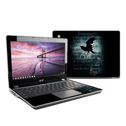 Picture of Alchemy Gothic AC74-NVRMORE Acer Chromebook C740 Skin - Nevermore