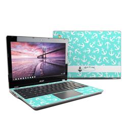 Picture of Brooke Boothe AC74-RSINK Acer Chromebook C740 Skin - Refuse to Sink
