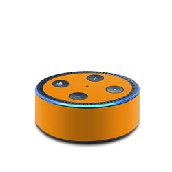 Solid Colors AED2-SS-ORN Amazon Echo Dot 2nd Generation Skin - Solid State Orange -  Nirvana Heat Pumps USA