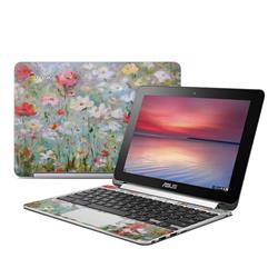 Picture of Daniella Foletto AFCB-FLWRBLMS Asus Flip Chromebook Skin - Flower Blooms