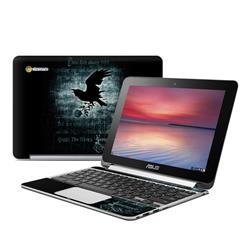 Picture of Alchemy Gothic AFCB-NVRMORE Asus Flip Chromebook Skin - Nevermore