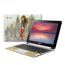 Picture of Bella Pilar AFCB-SIGHTSNY Asus Flip Chromebook Skin - The Sights New York