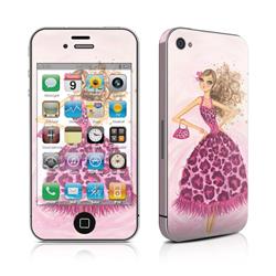 Picture of Bella Pilar AIP4-PERFPINK iPhone 4 Skin - Perfectly Pink