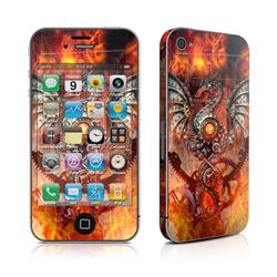 Picture of Alchemy Gothic AIP4-FURNACEDRAGON iPhone 4 Skin - Furnace Dragon