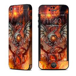 Picture of Alchemy Gothic AIP5-FURNACEDRAGON Apple iPhone 5 Skin - Furnace Dragon