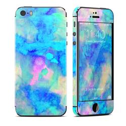 Picture of Amy Sia AIP5S-ELECTRIFY Apple iPhone 5S & SE Skin - Electrify Ice Blue