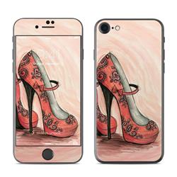 Picture of Bella Pilar AIP7-CSHOES Apple iPhone 7 Skin - Coral Shoes