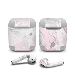 AAP-ROSA Apple Air Pods Skin - Rosa Marble -  DecalGirl