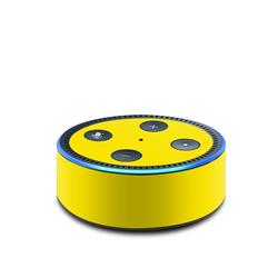 AED2-SS-YEL Amazon Echo Dot 2nd Generation Skin - Solid State Yellow -  DecalGirl