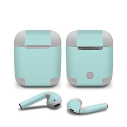 AAP-SS-MNT Apple Air Pods Skin - Solid State Mint -  DecalGirl