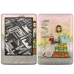 Picture of DecalGirl AK14-JETSET Amazon Kindle 2014 Skin - The Jet Setter