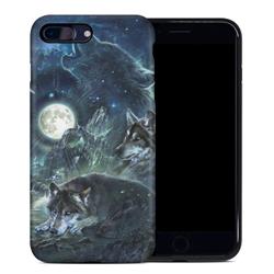 Picture of Antonia Neshev AIP7PHC-BARKMOON Apple iPhone 7 Plus Hybrid Case - Bark At The Moon