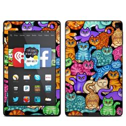 Picture of Dan Morris AKF6-CLRKIT Amazon Kindle Fire HD 6 in. Skin - Colorful Kittens