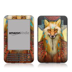 Picture of Aimee Stewart AK3-WISEFOX Kindle Keyboard Skin - Wise Fox