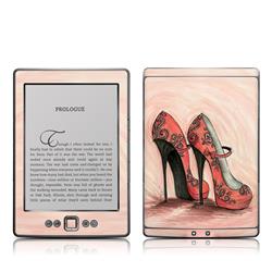 Picture of Bella Pilar AK4-CSHOES Kindle 4 Skin - Coral Shoes