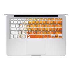 Picture of DecalGirl AMBK-ORANGECRUSH Apple MacBook Keyboard 2011-Mid 2015 Skin - Orange Crush