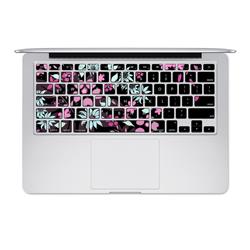 Picture of DecalGirl AMBK-DKFLOWERS Apple MacBook Keyboard 2011-Mid 2015 Skin - Dark Flowers