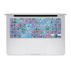 Picture of DecalGirl AMBK-LAVFLWR Apple MacBook Keyboard 2011-Mid 2015 Skin - Lavender Flowers