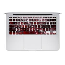 Picture of DecalGirl AMBK-APOC-RED Apple MacBook Keyboard 2011-Mid 2015 Skin - Apocalypse Red