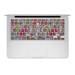 Picture of DecalGirl AMBK-DOODLESCLR Apple MacBook Keyboard 2011-Mid 2015 Skin - Doodles Color