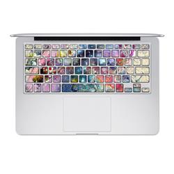 Picture of DecalGirl AMBK-COSFLWR Apple MacBook Keyboard 2011-Mid 2015 Skin - Cosmic Flower