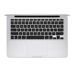 Picture of DecalGirl AMBK-BLACKWOOD Apple MacBook Keyboard 2011-Mid 2015 Skin - Black Woodgrain