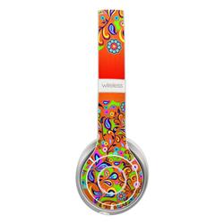Orange Squirt Protector Skin Sticker Compatible with Beats Solo 3 Wireless - Ultra Thin Protective Vinyl Decal Wrap Cover