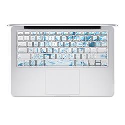 Picture of DecalGirl AMBK-AZUL Apple MacBook Keyboard 2011-Mid 2015 Skin - Mid 2015 Skin - Azul Marble