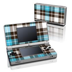 DSL-PLAID-TUR DS Lite Skin - Turquoise Plaid -  DecalGirl