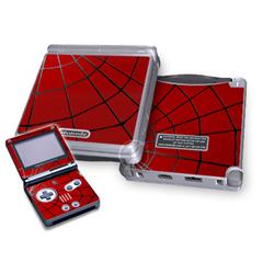 GBASP-WEB Gameboy SP Skin - Webslinger -  DecalGirl