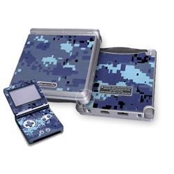 GBASP-DIGISCAMO Gameboy SP Skin - Digital Sky Camo -  DecalGirl