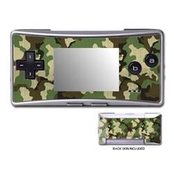 GBM-WCAMO GameBoy Micro Skin - Woodland Camo -  DecalGirl