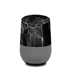 Picture of DecalGirl GHM-BLACK-MARBLE Google Home Skin - Black Marble