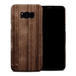 Picture of DecalGirl SGS8PCC-STAWOOD Samsung Galaxy S8 Plus Clip Case - Stained Wood