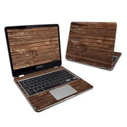 SCBPL-STRIWOOD Samsung Chromebook Plus Skin - Stripped Wood -  DecalGirl