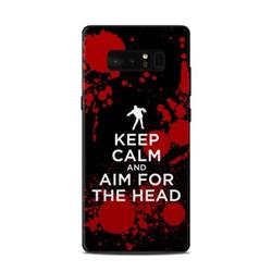 Picture of DecalGirl SAGN8-KEEPCALM-ZOMBIE Samsung Galaxy Note 8 Skin - Keep Calm - Zombie
