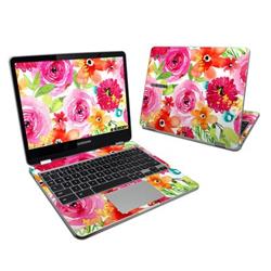 SCBPL-FLORALPOP Samsung Chromebook Plus Skin - Floral Pop -  DecalGirl