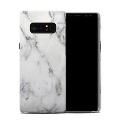 Picture of DecalGirl SGN8CC-WHT-MARBLE Samsung Galaxy Note 8 Clip Case - White Marble