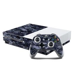 XBOS-DIGINCAMO Microsoft Xbox One S Console & Controller Kit Skin - Digital Navy Camo -  DecalGirl