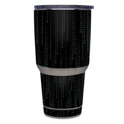 Matrix Style Code Protector Skin Sticker Compatible with Yeti Rambler 30oz Tumbler - Ultra Thin Protective Vinyl Decal wrap Cover