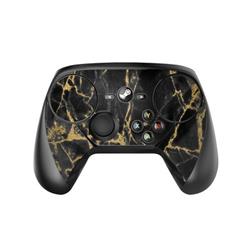 VASC-BLACKGOLD Valve Steam Controller Skin - Black Gold Marble -  DecalGirl