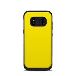 Picture of DecalGirl LFS8-SS-YEL Lifeproof Galaxy S8 Fre Case Skins - Solid State Yellow