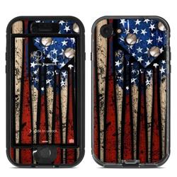 LCN7-OLDGLORY Lifeproof iPhone 7 Nuud Case Skin - Old Glory -  DecalGirl