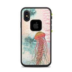 LFAX-JELLYFISH Lifeproof iPhone X Fre Case Skin - Jellyfish -  DecalGirl