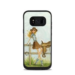 Picture of DecalGirl LFS8-COWGIRLG Lifeproof Galaxy S8 Fre Case Skin - Cowgirl Glam