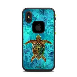 LFAX-SACDHON Lifeproof iPhone X Fre Case Skin - Sacred Honu -  DecalGirl